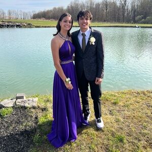 Sherri Hill maxi prom dress